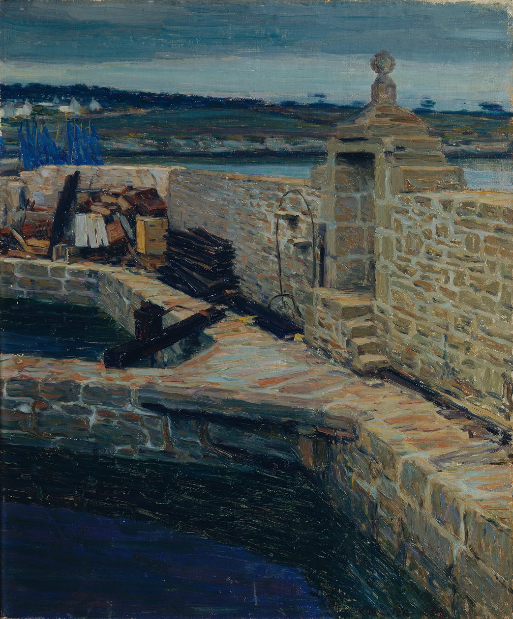 Staw (Concarneau) autorstwa Max Kurzweil