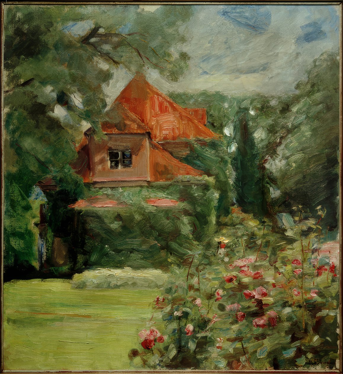 Stary dom w Hamburgu? autorstwa Max Liebermann