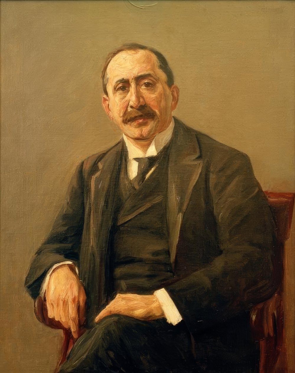 Portret reżysera Juliusa Sterna autorstwa Max Liebermann