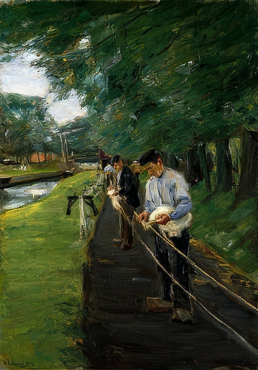 Kolejka linowa w Edam. 1904 autorstwa Max Liebermann