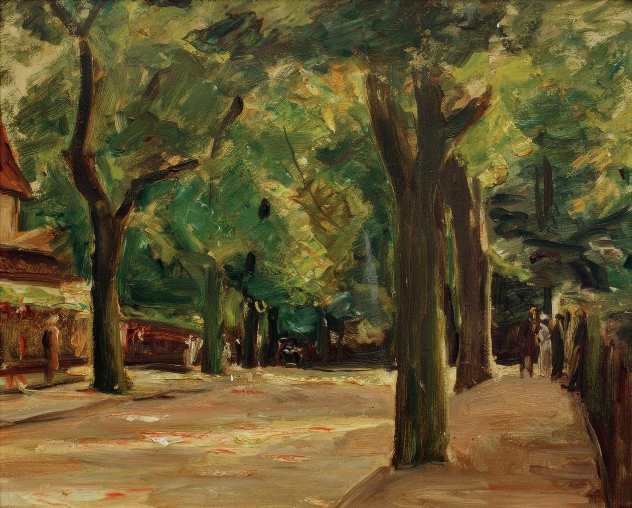 Wielka Seestrasse w Wannsee autorstwa Max Liebermann
