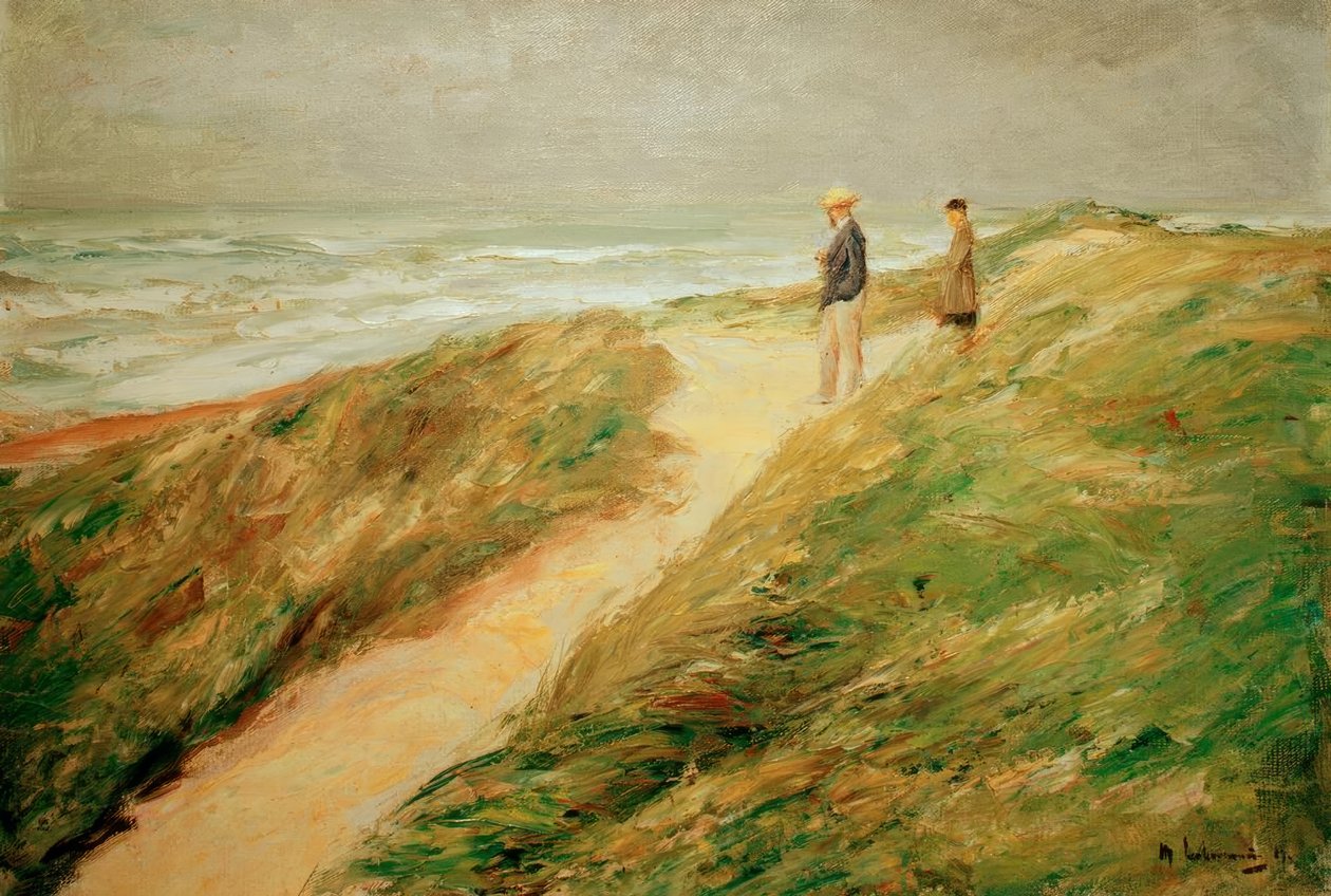 Wydma i morze autorstwa Max Liebermann