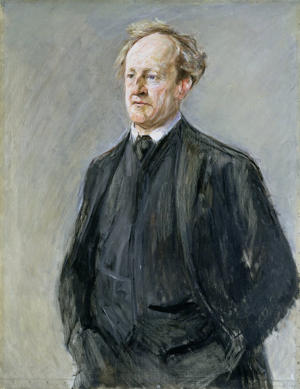 Gerhart Hauptmann, 1912 autorstwa Max Liebermann