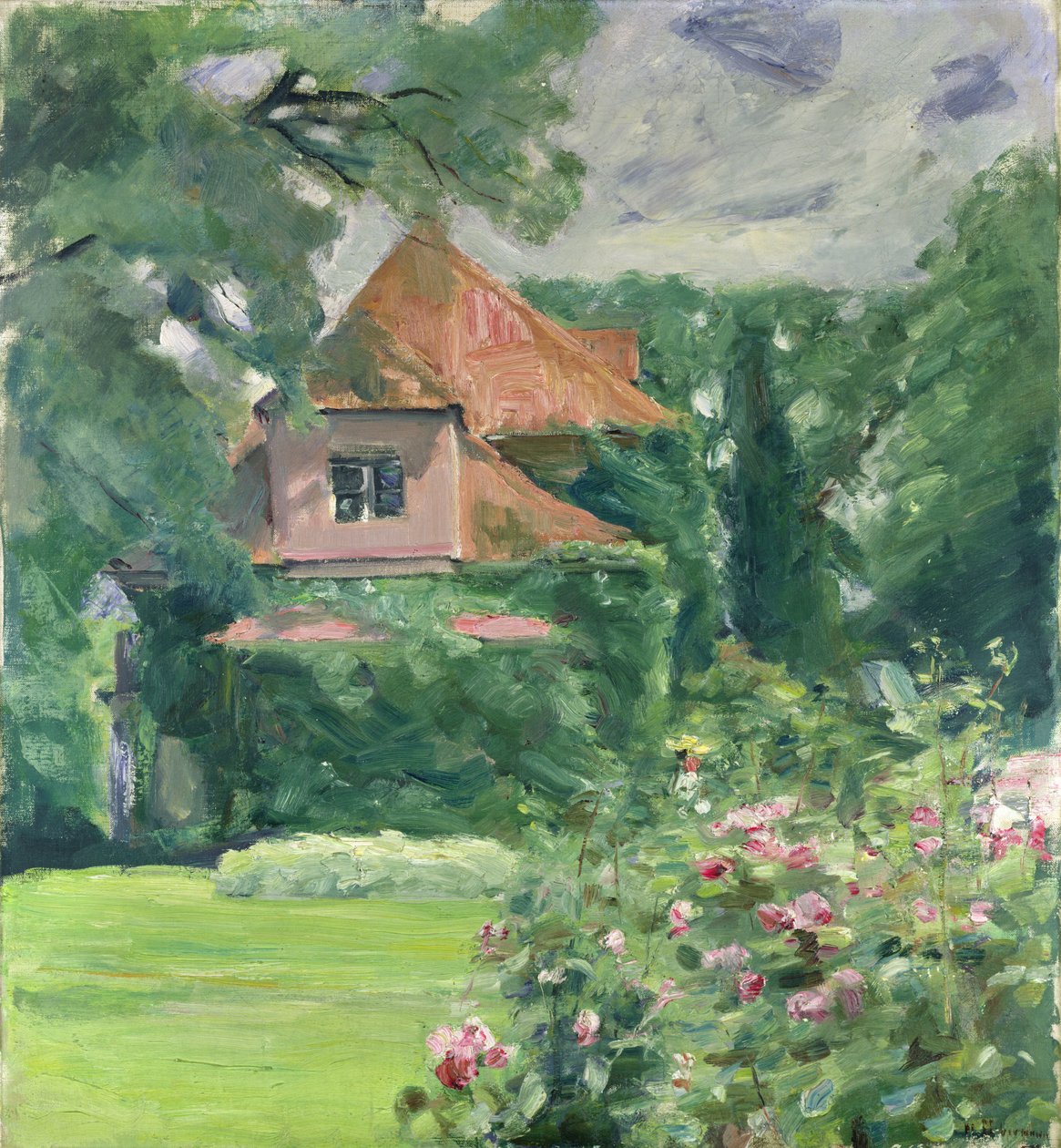 Stary dom wiejski, 1902 autorstwa Max Liebermann