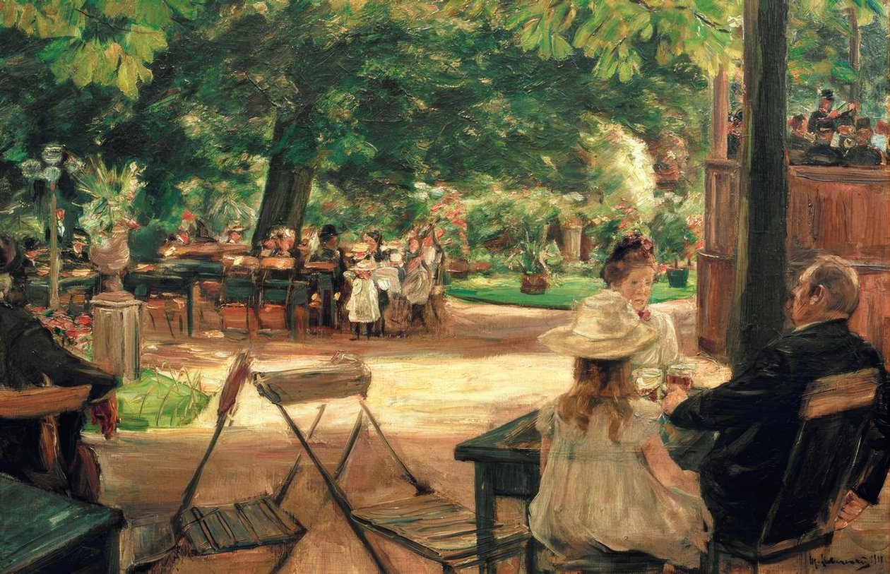 Ogród restauracyjny autorstwa Max Liebermann