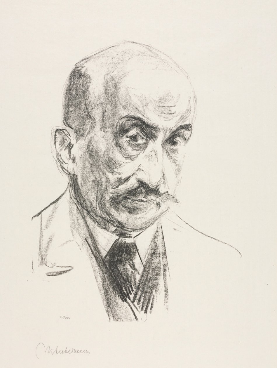 Autoportret, 1921. autorstwa Max Liebermann