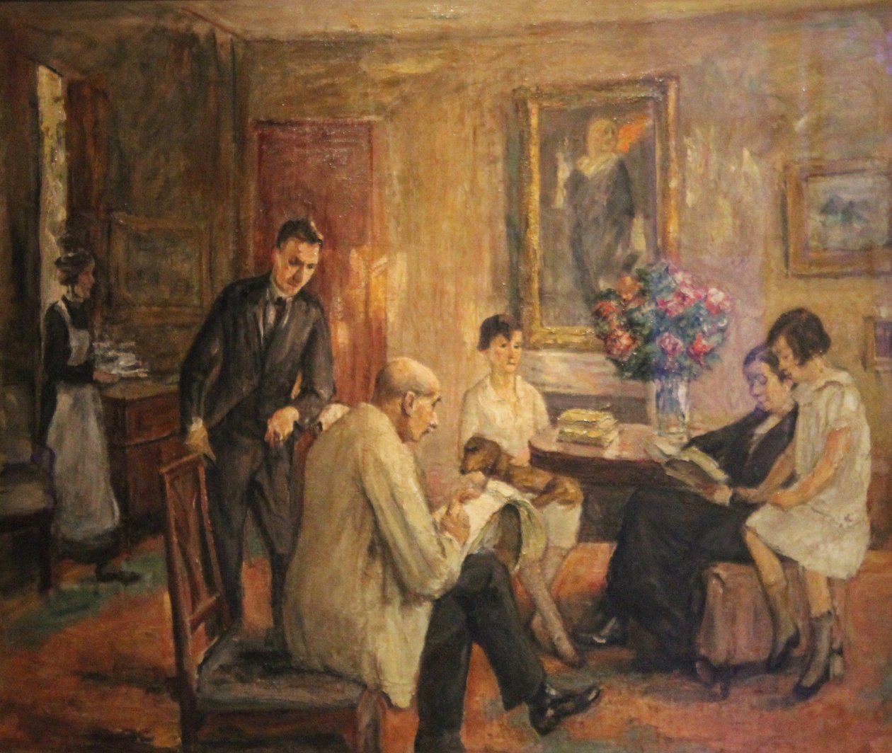 Rodzina Liebermannów autorstwa Max Liebermann