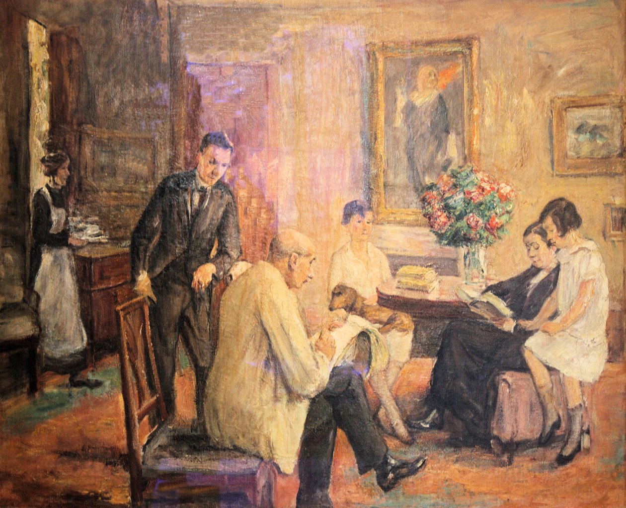Rodzina Liebermannów autorstwa Max Liebermann