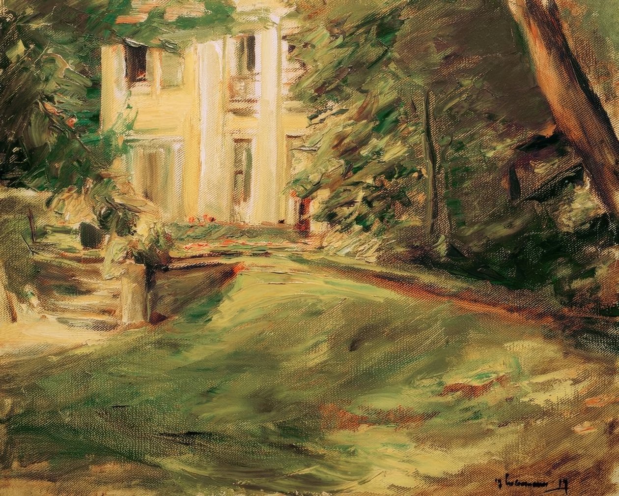 Ogród Wannsee autorstwa Max Liebermann