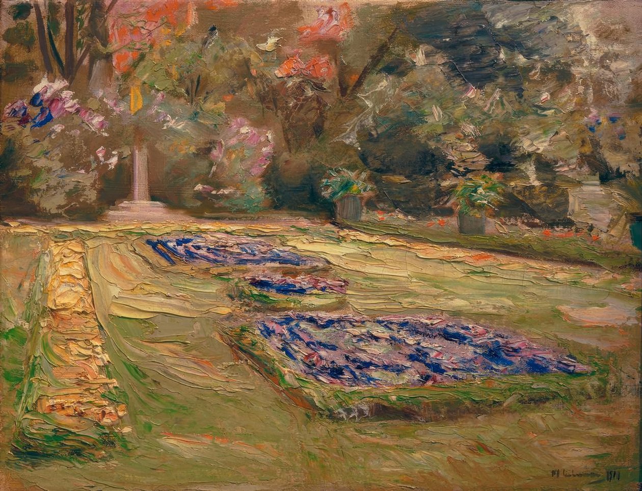 Ogród Wannsee autorstwa Max Liebermann