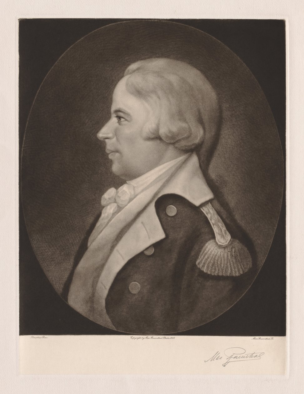 Generał Anthony Wayne autorstwa Max Rosenthal