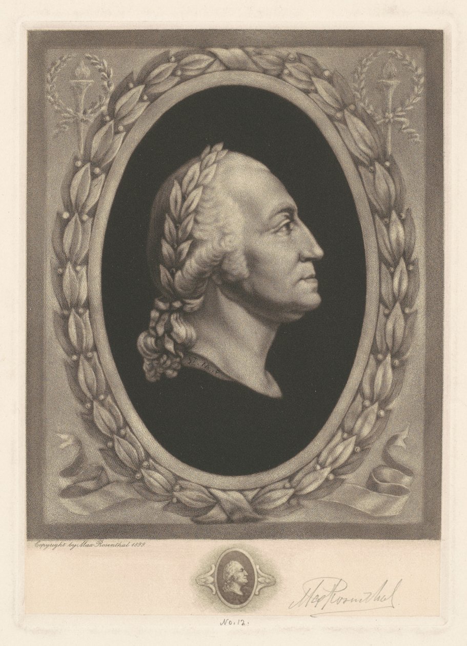 Jerzy Waszyngton autorstwa Max Rosenthal