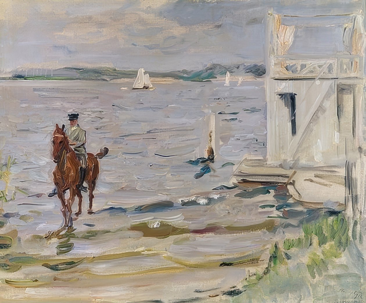 Łaźnia na Haweli. 1912 autorstwa Max Slevogt