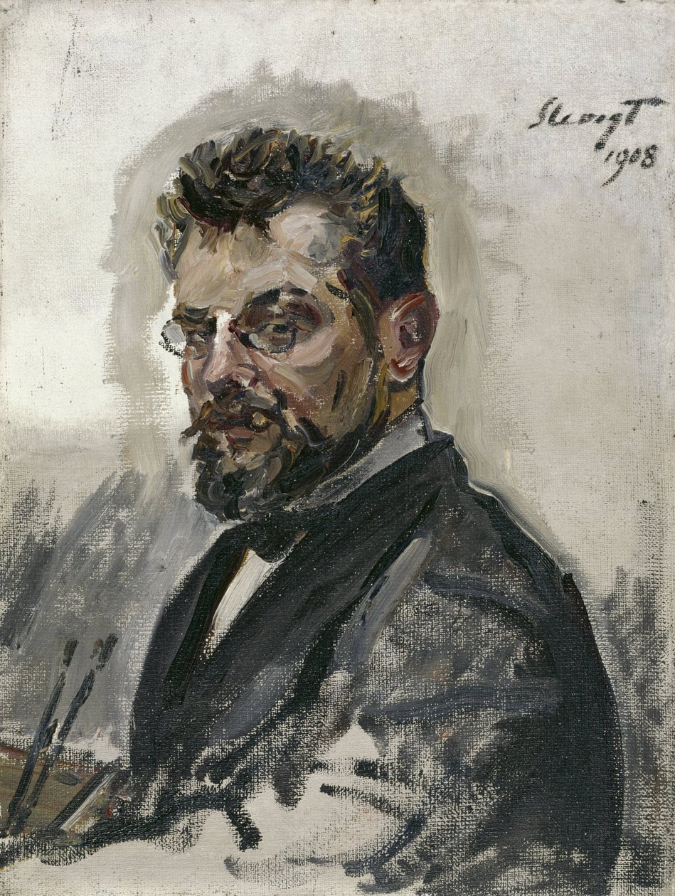 autoportret autorstwa Max Slevogt