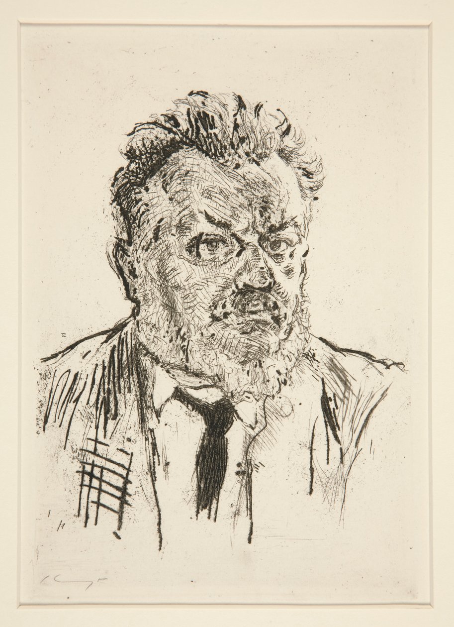 Autoportret autorstwa Max Slevogt