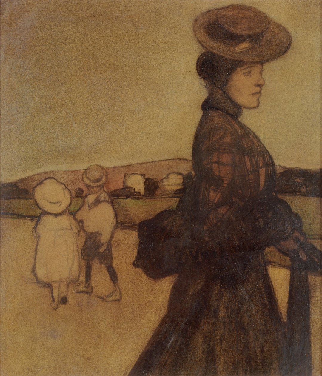 Guwernantka, 1901 autorstwa Maxime Pierre Jules Dethomas