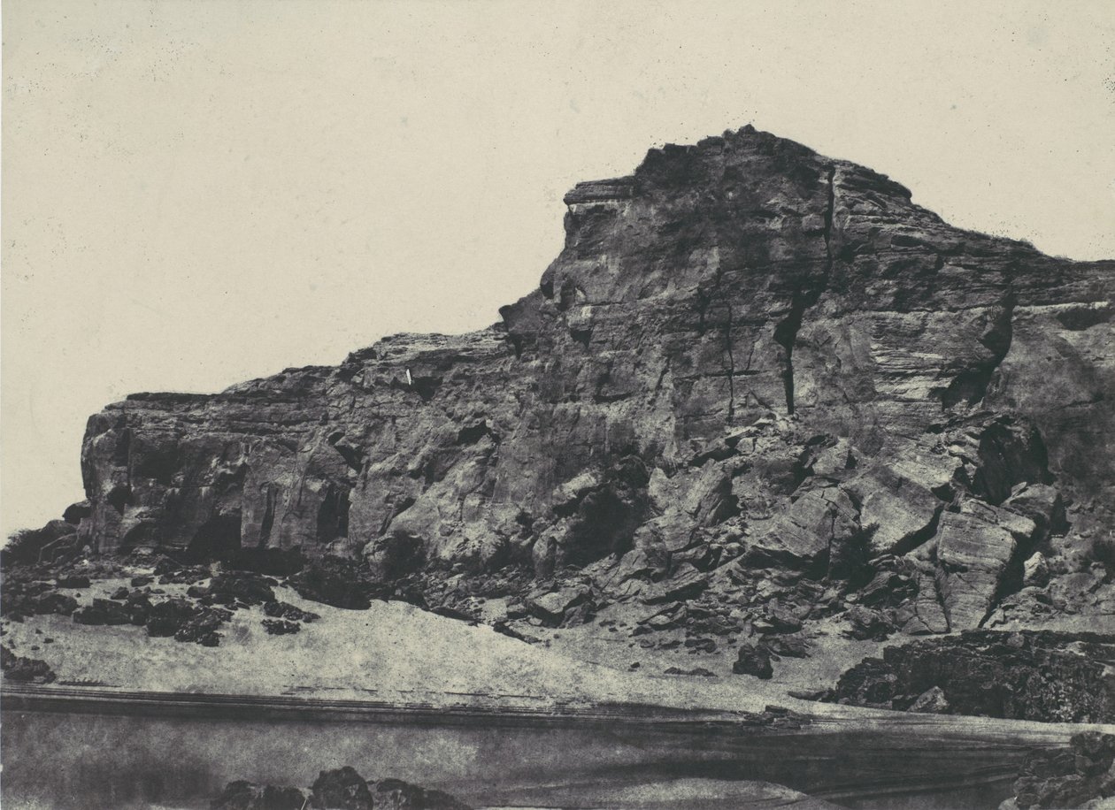 Nubii. Druga zaćma. Dgebel-Abouoir, 1850. autorstwa Maxime Du Camp