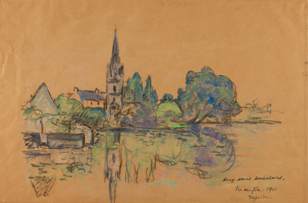 Krajobraz autorstwa Maxime Emile Louis Maufra