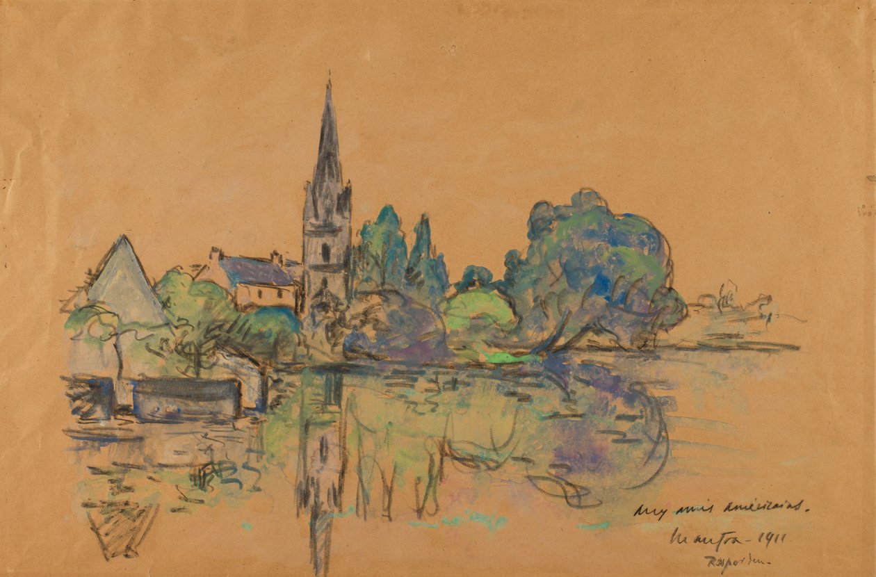 Krajobraz, 1911. autorstwa Maxime Emile Louis Maufra
