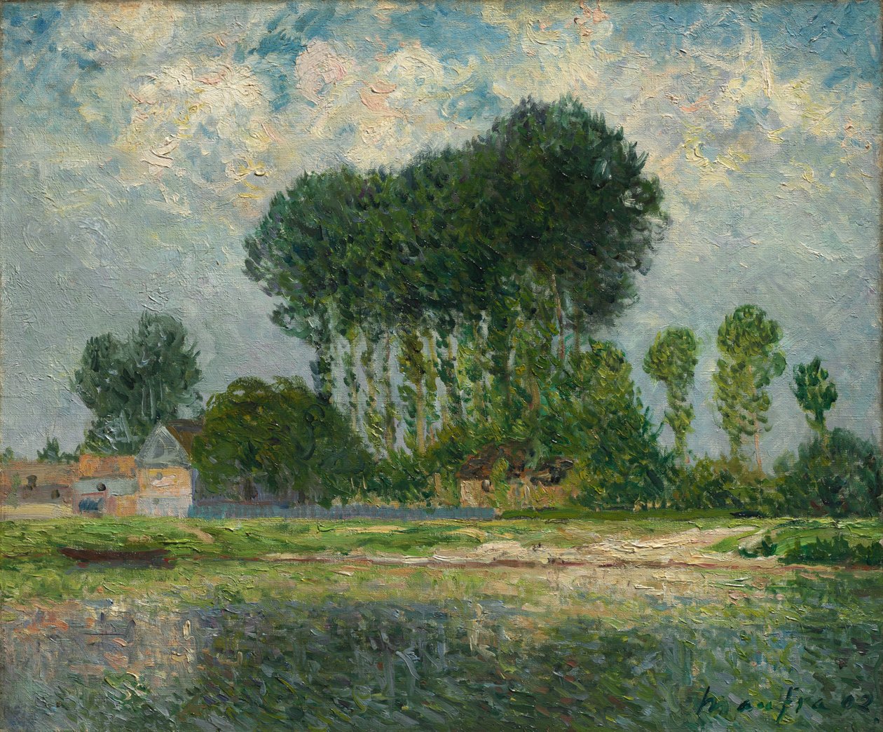 Rzeka, 1902. autorstwa Maxime Emile Louis Maufra