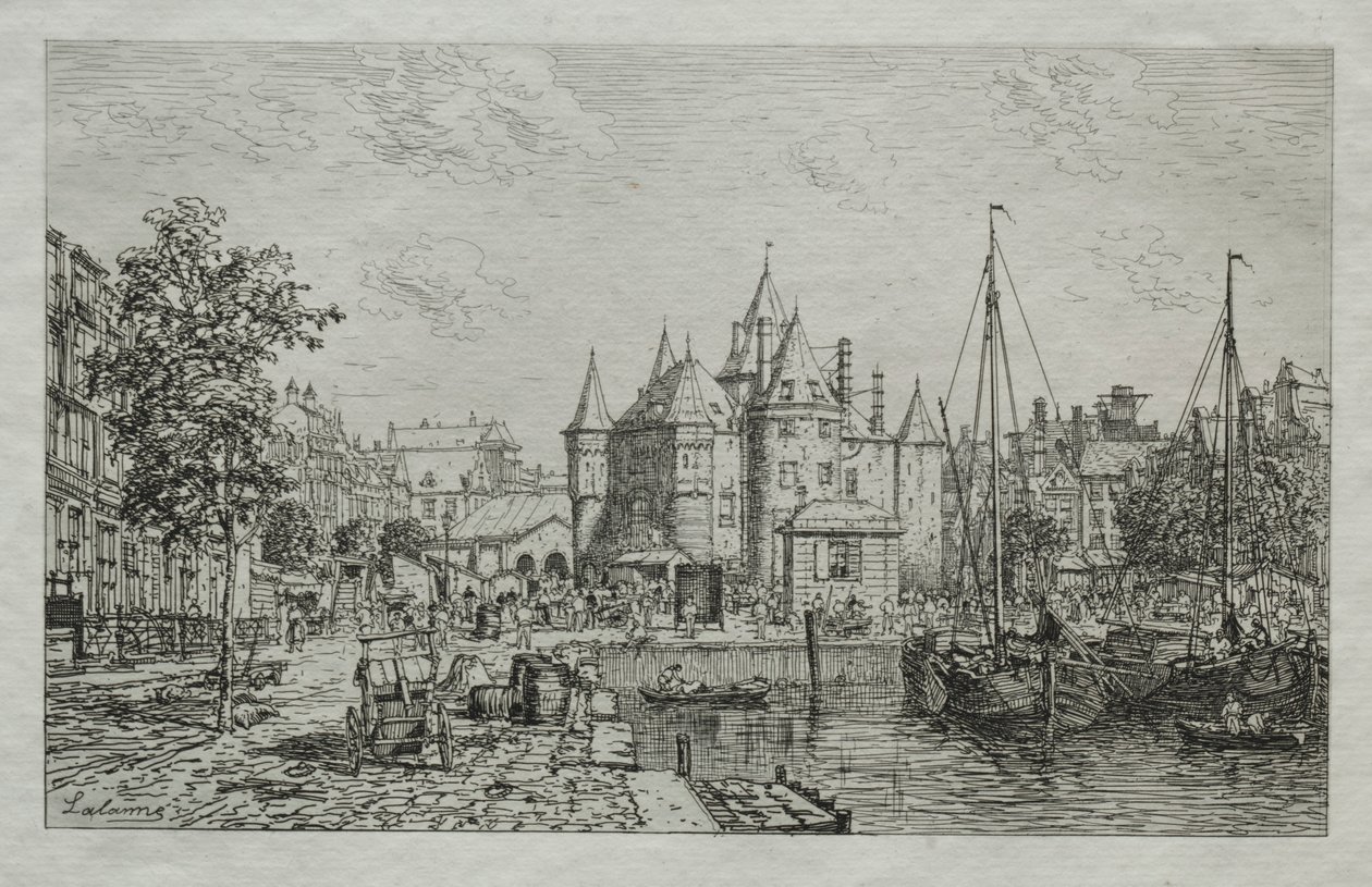 Haag w Amsterdamie. autorstwa Maxime Lalanne