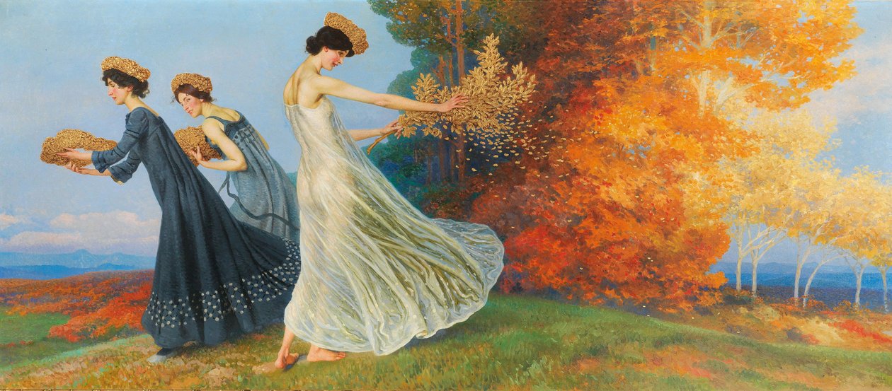 Jesienne złoto, 1905. autorstwa Maximilian Lenz