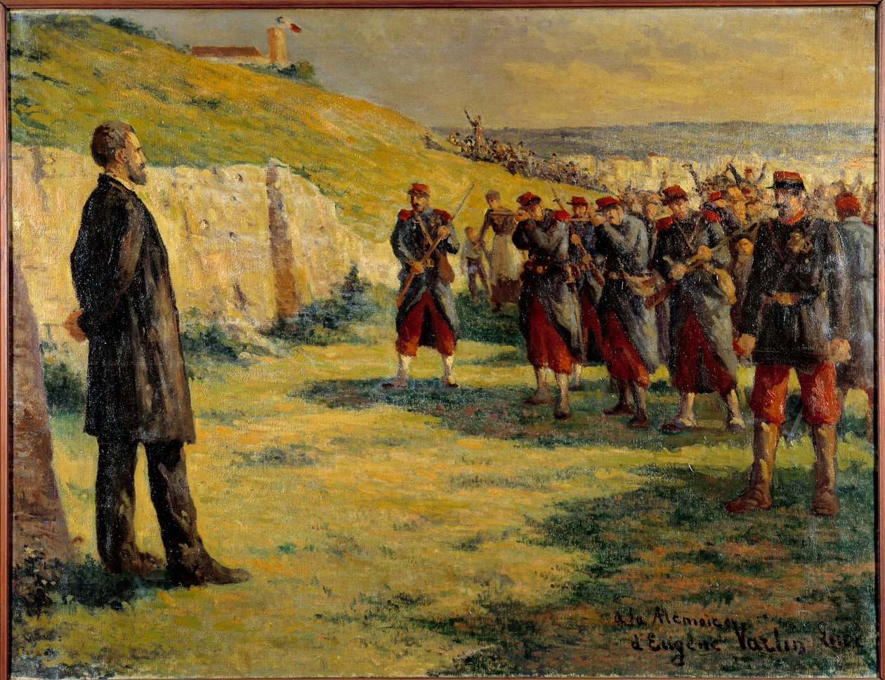 Commune de Paris: „” Śmierć Eugeniusza Varlin autorstwa Maximilien Luce