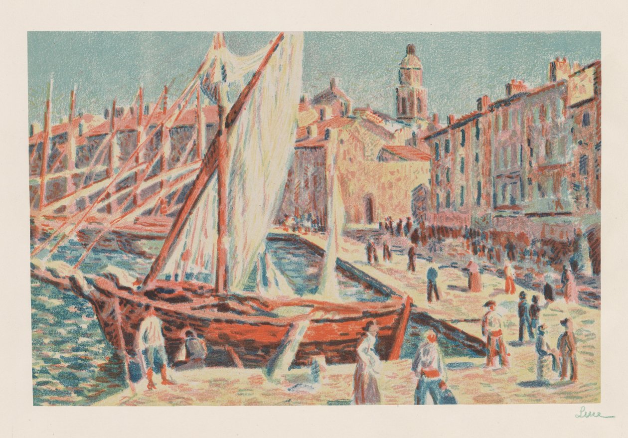 Saint-Tropez autorstwa Maximilien Luce