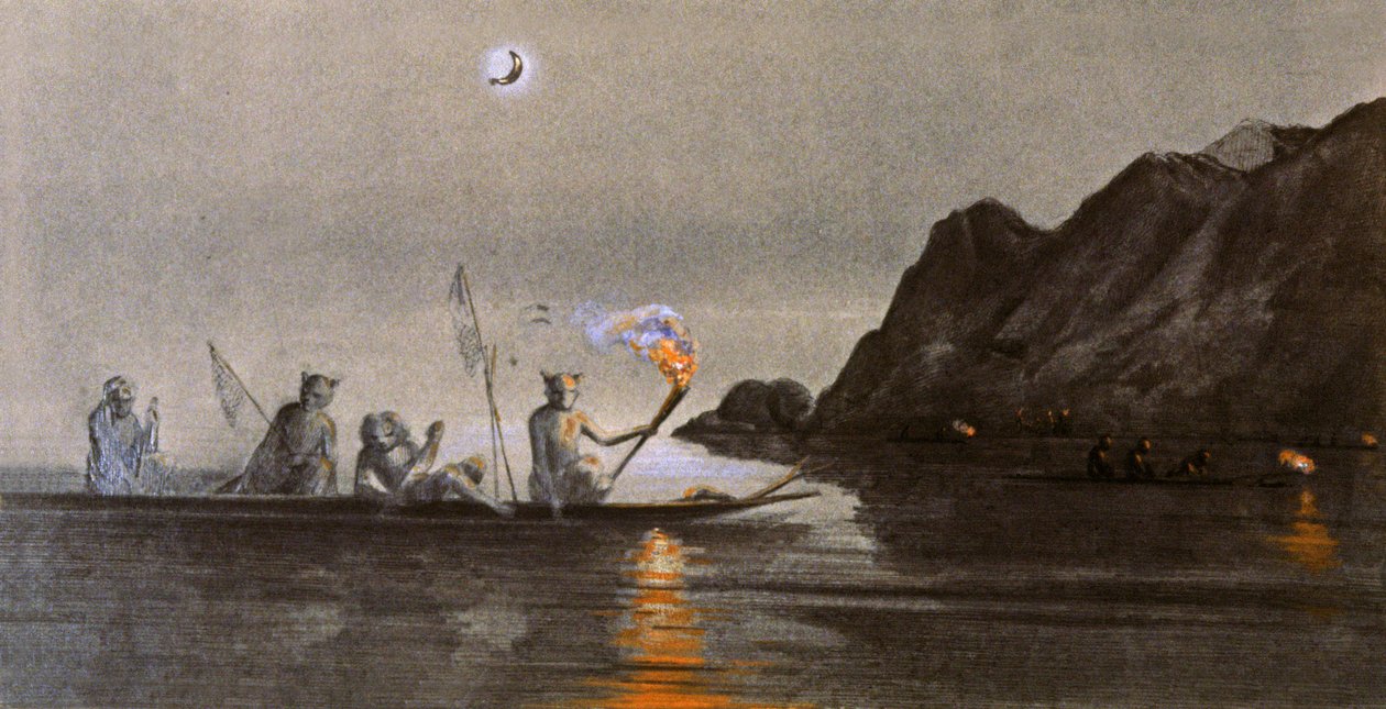 Peche en Oceanie autorstwa Maximilien Radiguet