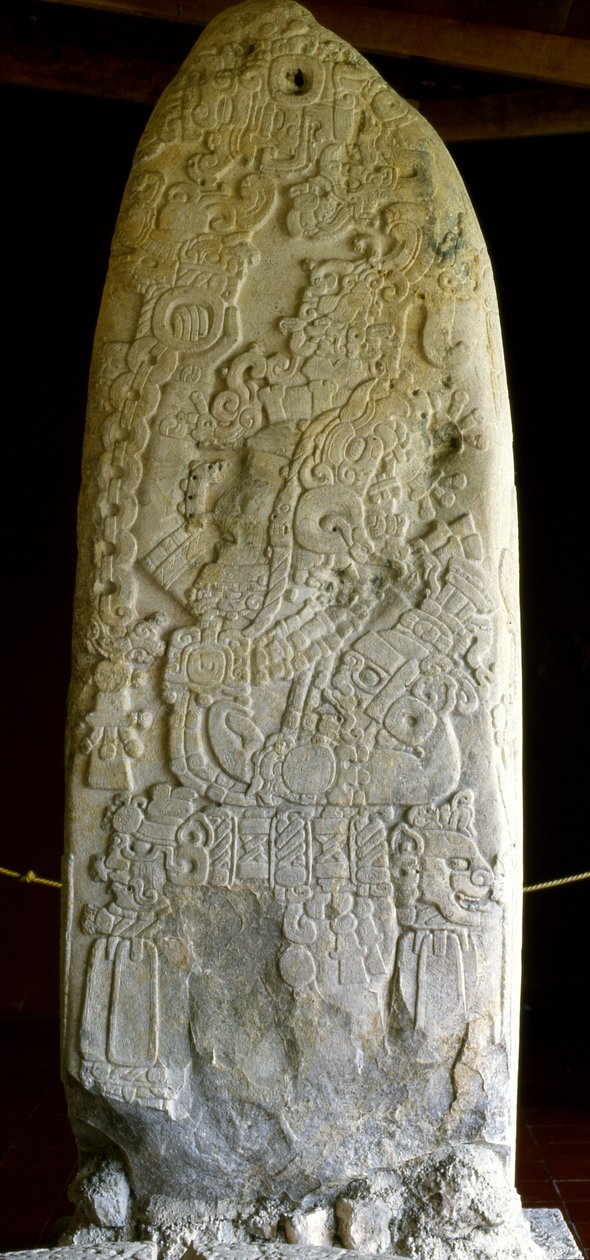 Tikal Stela 31, wczesny okres klasyczny, 445 rne autorstwa Mayan