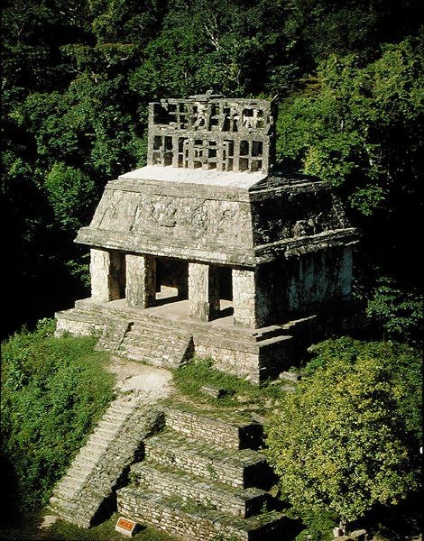Widok Świątyni Słońca autorstwa Mayan