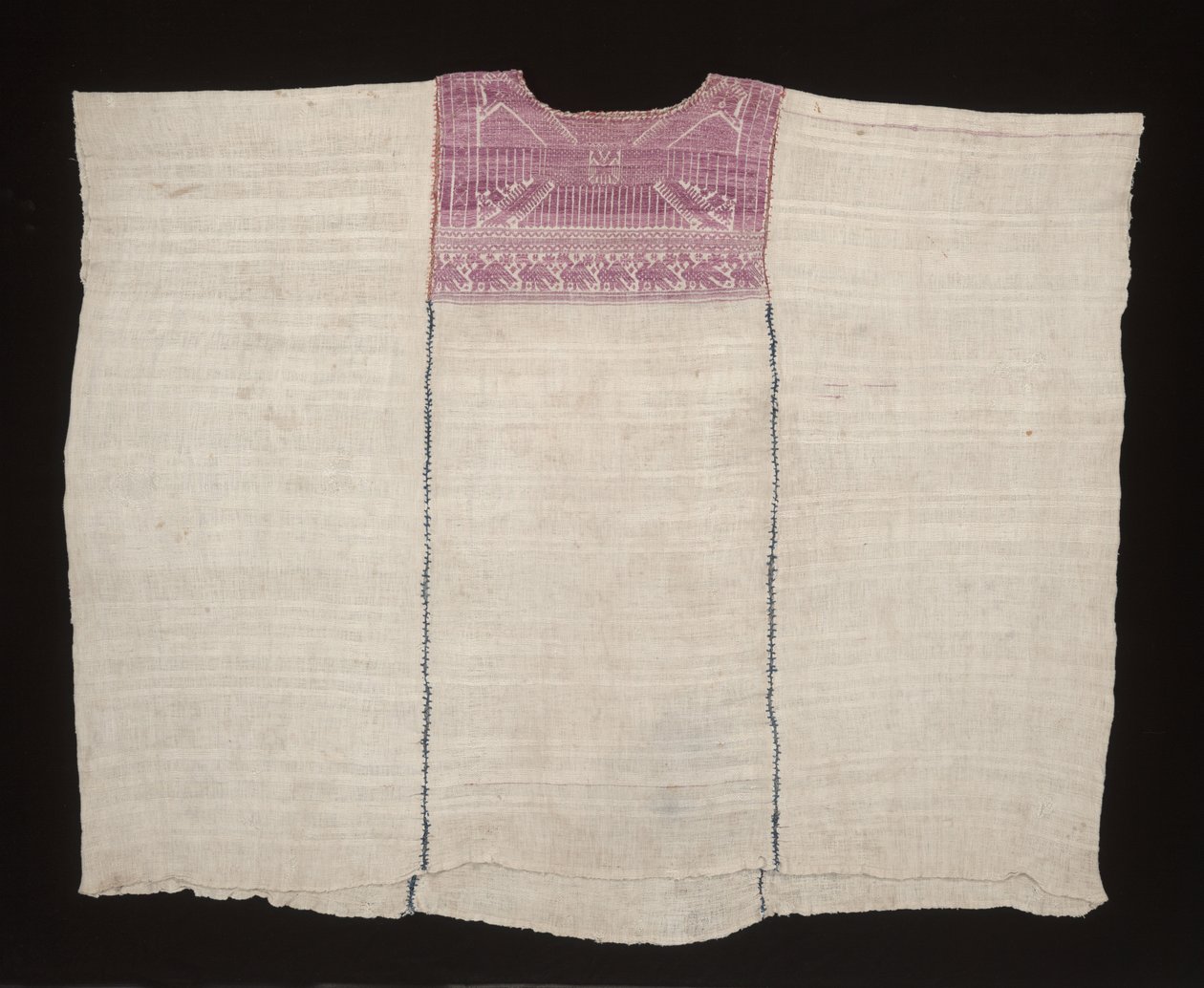 Cofradia huipil, prawdopodobnie ok. 1875 (bawełna, jedwab) autorstwa Mayan Mayan