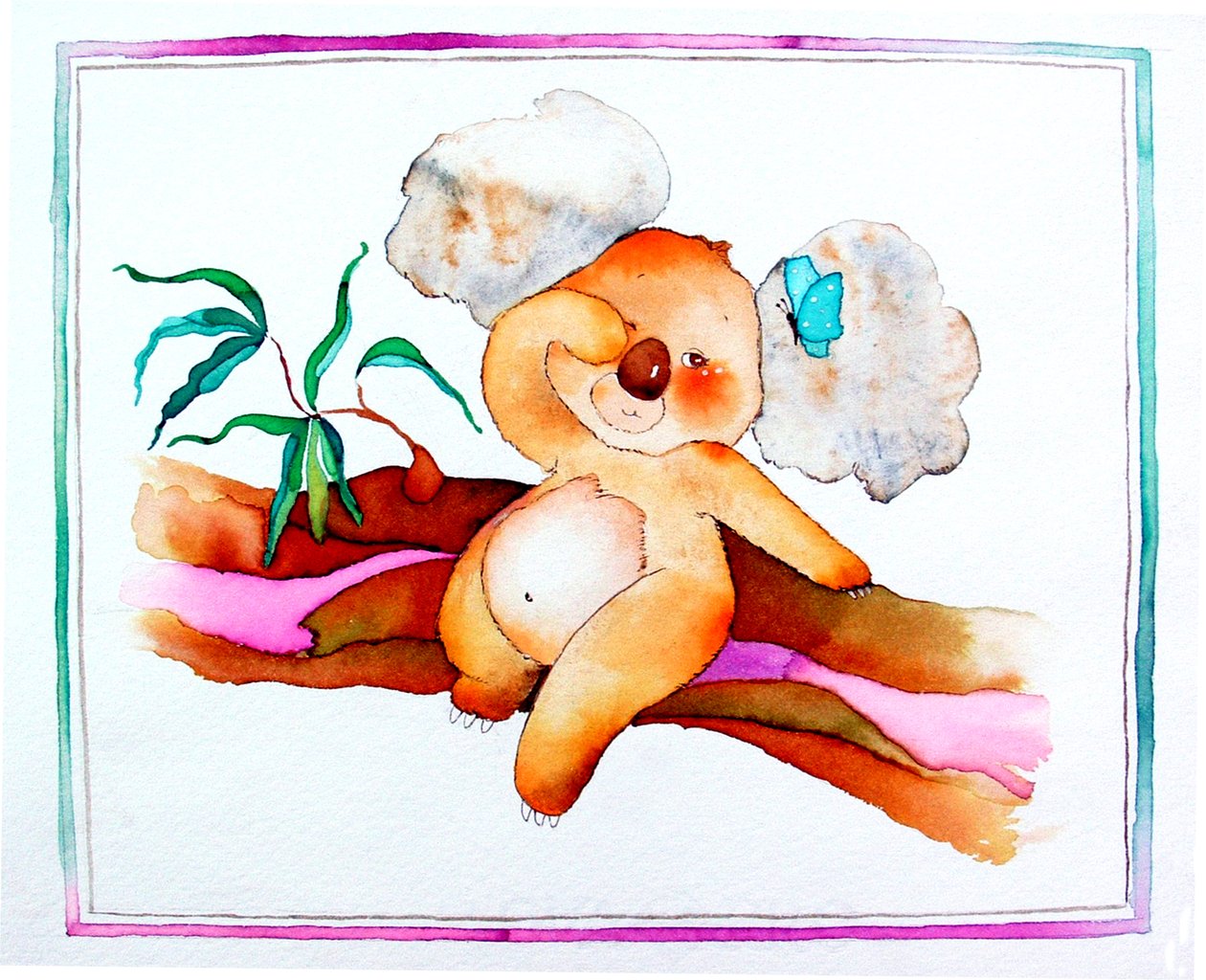 Koala (wc na papierze) autorstwa Maylee Christie