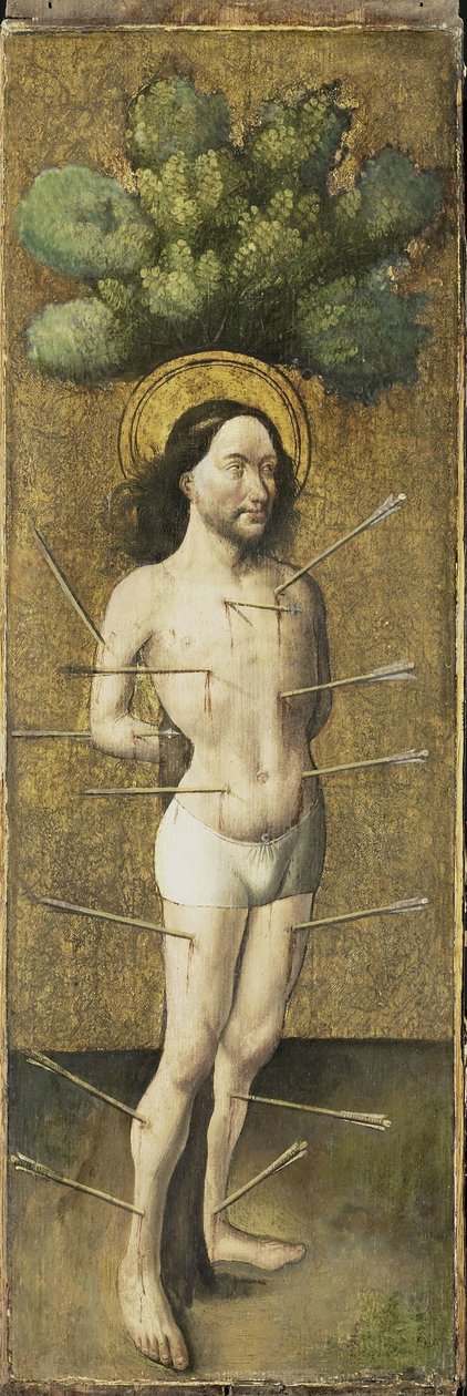 Św. Sebastian autorstwa Meester E.S. (circle of)