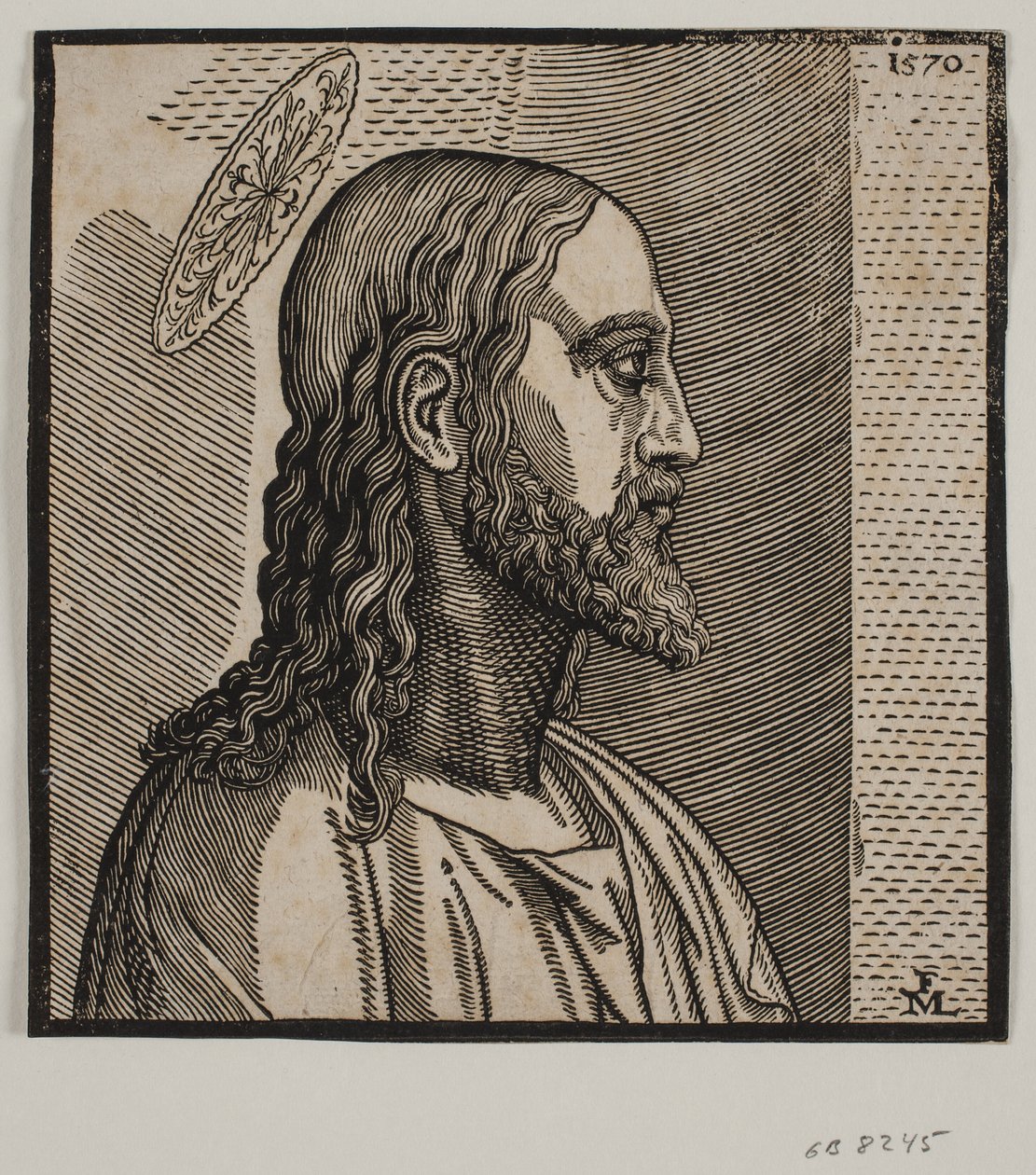 Portret Chrystusa autorstwa Melchior Lorck