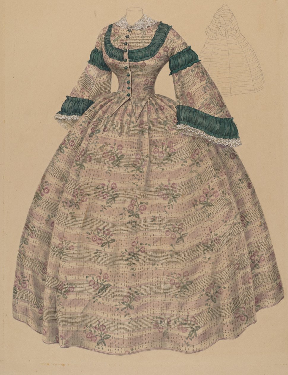 Sukienka, 1935-1942. autorstwa Melita Hofmann