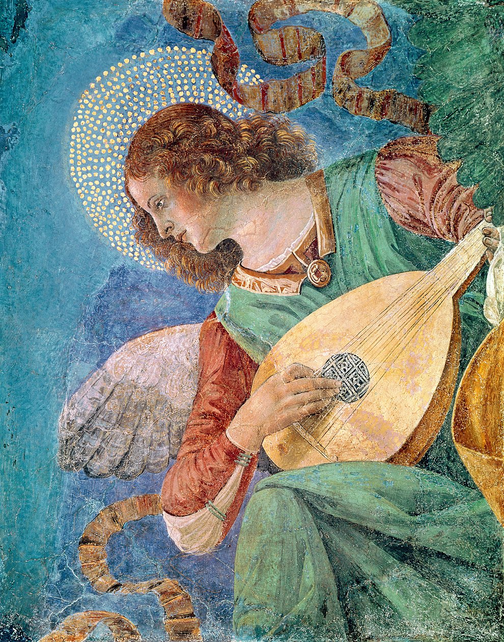 Anioł Muzyk autorstwa Melozzo da Forli