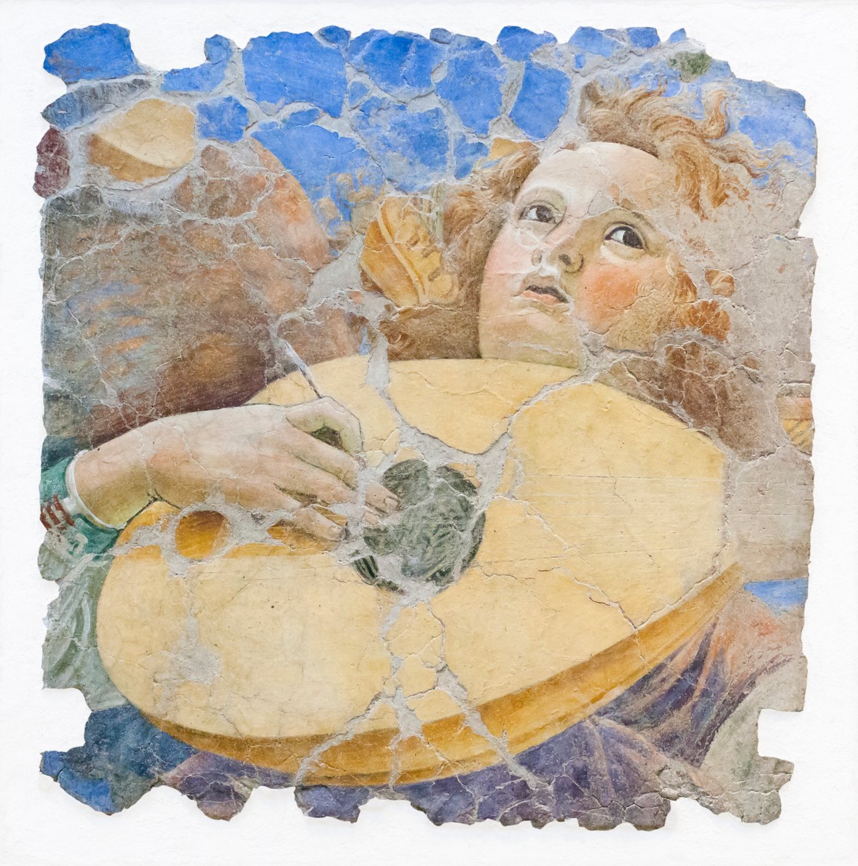 Anioły muzykujące, około 1480 r autorstwa Melozzo da Forli