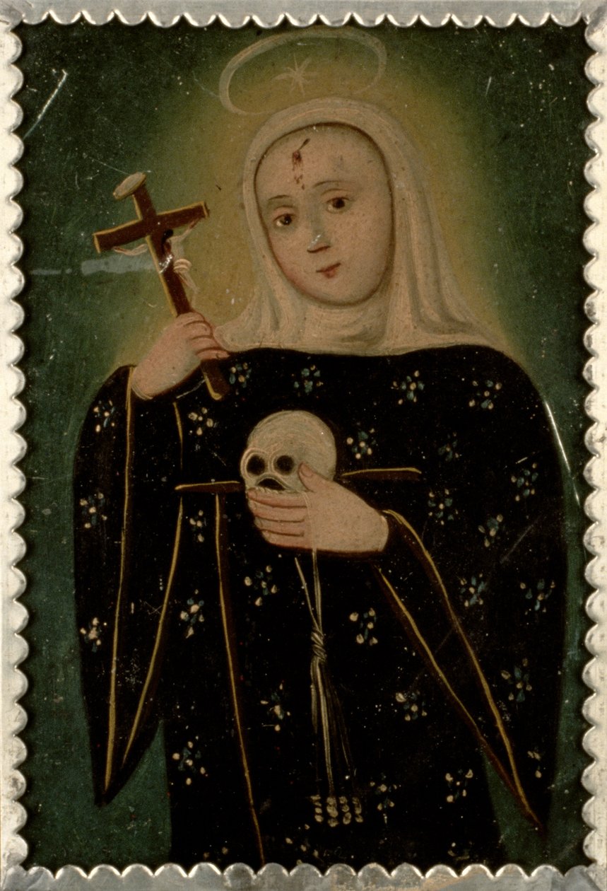NS. Rita de Casia autorstwa Mexican School
