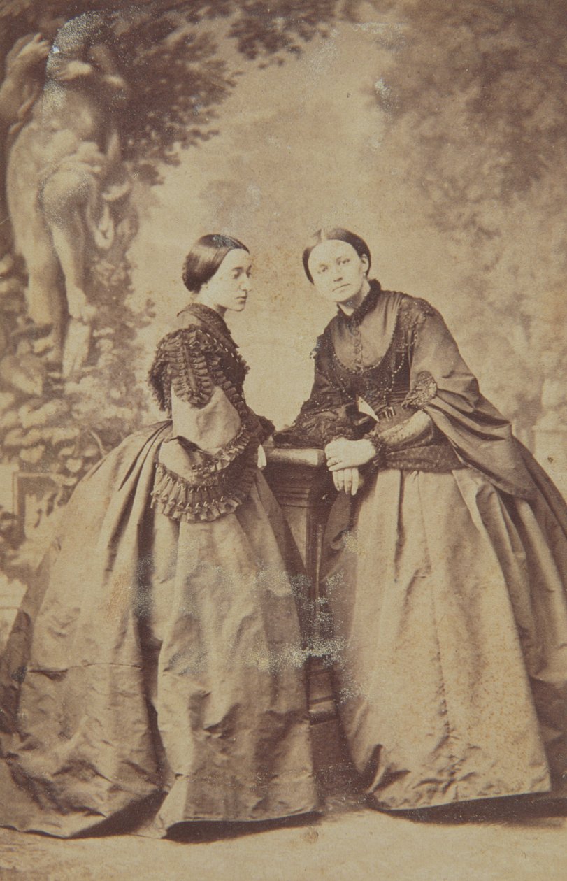 Countess Isabella Dzialynska (nee Czartoryska) and Princess Marie Czartoryska (nee Grocholskich) autorstwa Meyer and Pierson