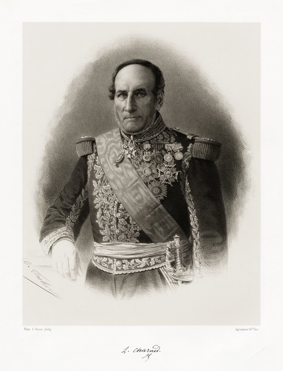 Leonard Victor Joseph Charner, 1865-66 autorstwa Meyer and Pierson