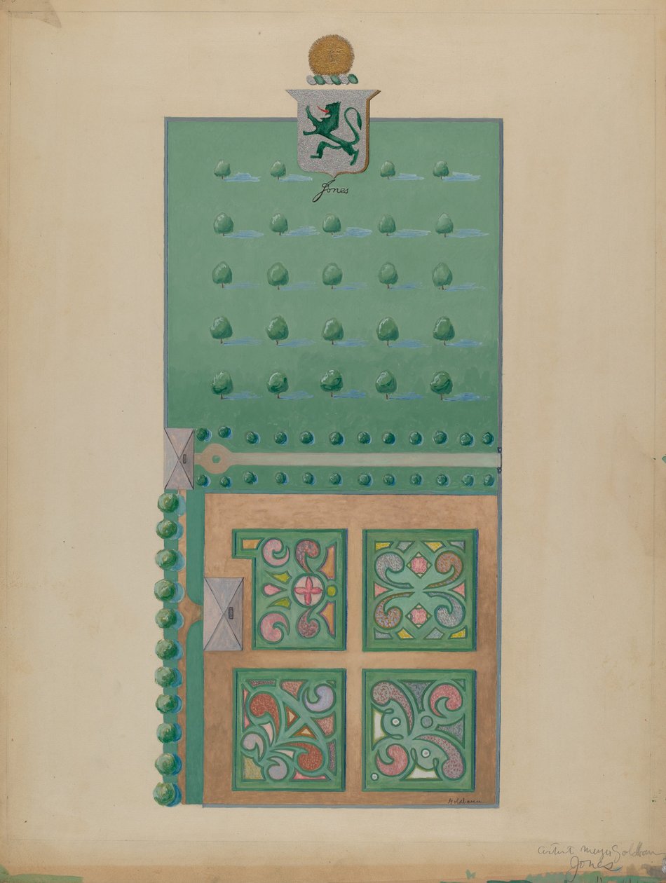 Posiadłość Thomasa Jonesa, ok. 1936. autorstwa Meyer Goldbaum