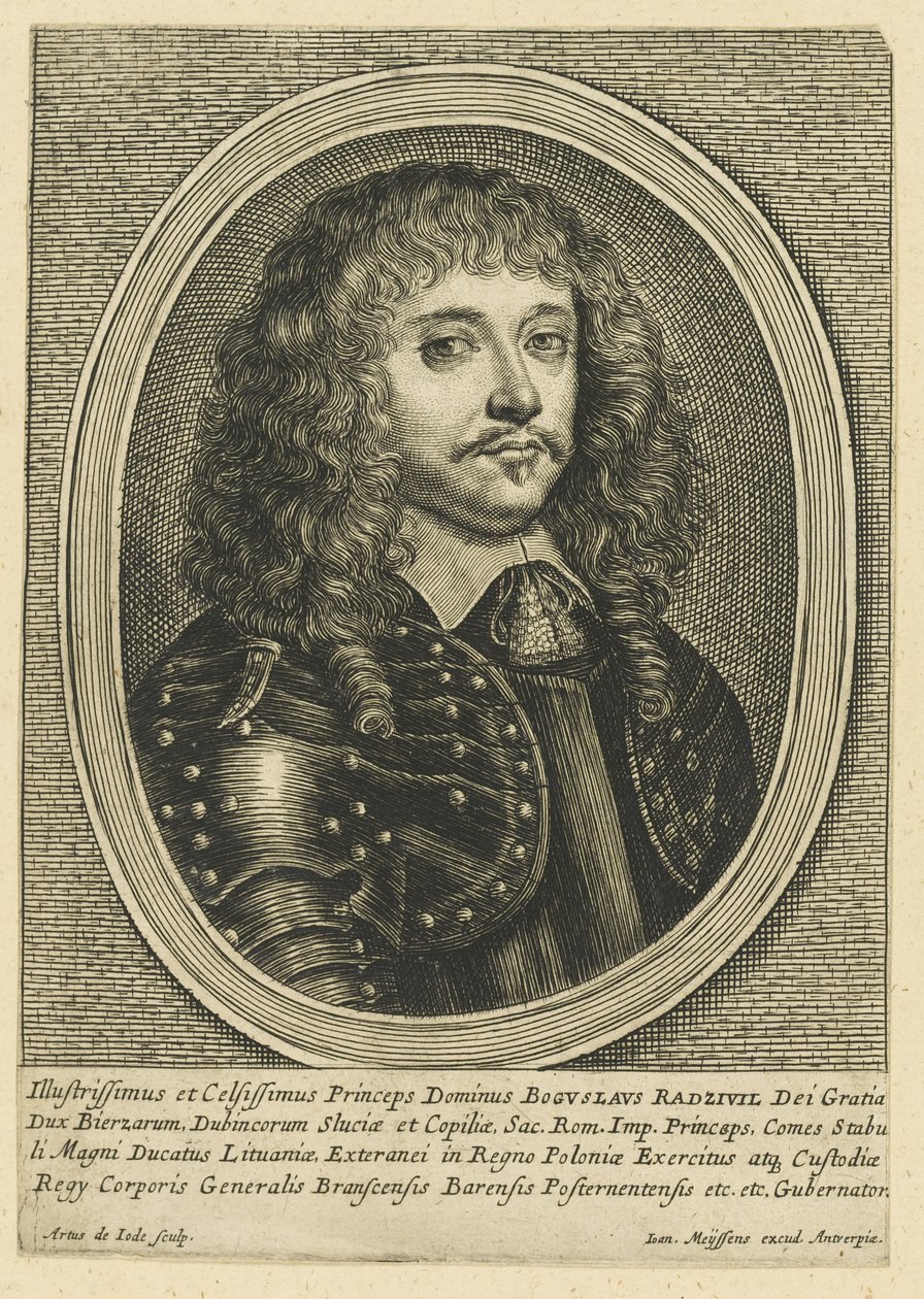 Portret Bogusława Radziwiłła 1620-1669, ok. 1620-1669 1650. autorstwa Meyssens