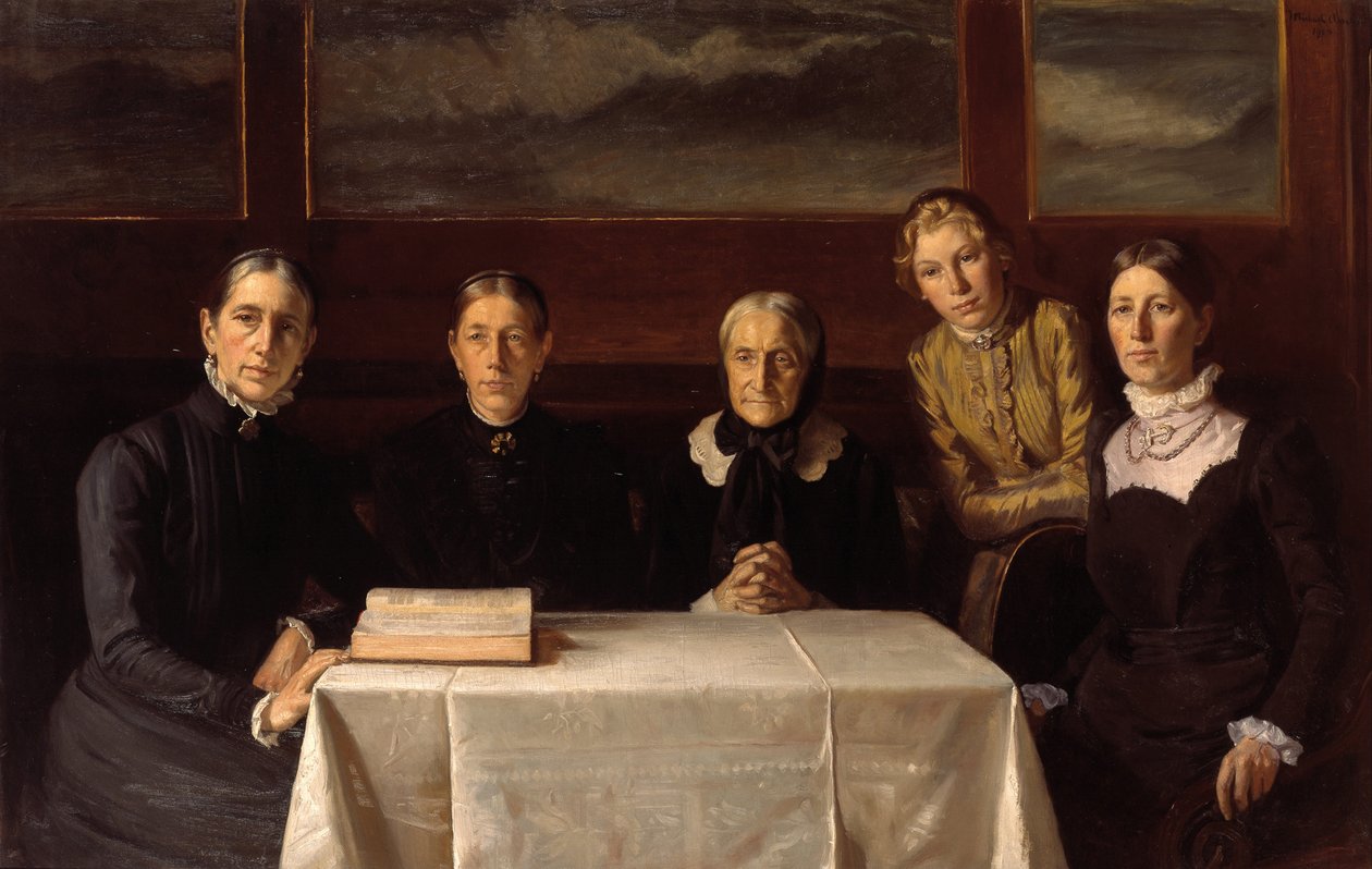 Boże Narodzenie 1900 autorstwa Michael Peter Ancher