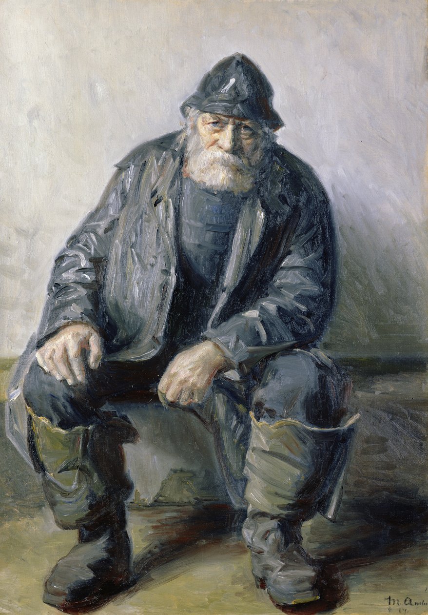 Rybak ze Skagen autorstwa Michael Peter Ancher
