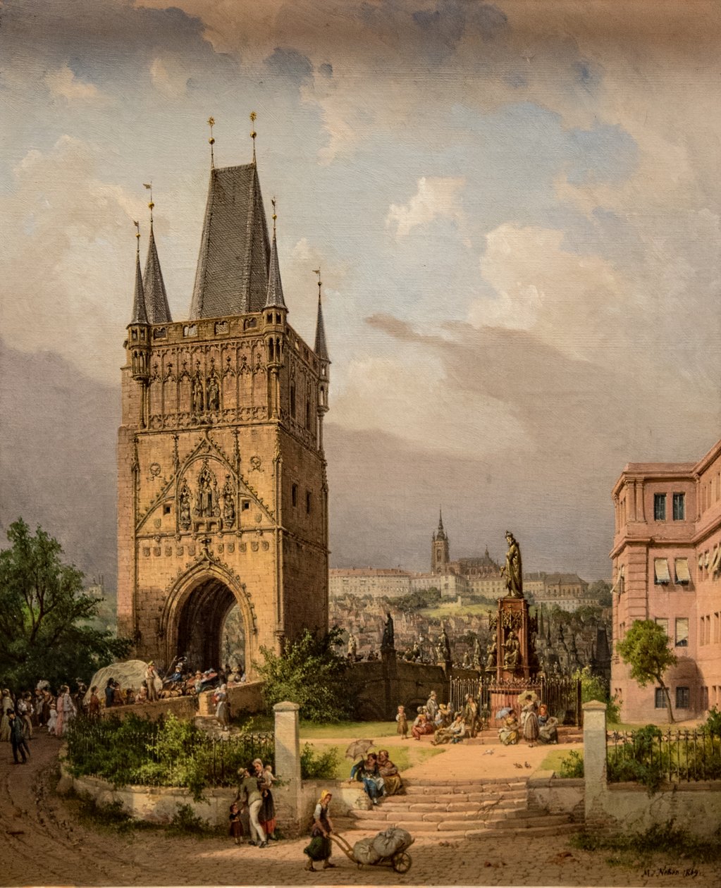 Widok na Hradschin autorstwa Michael Neher