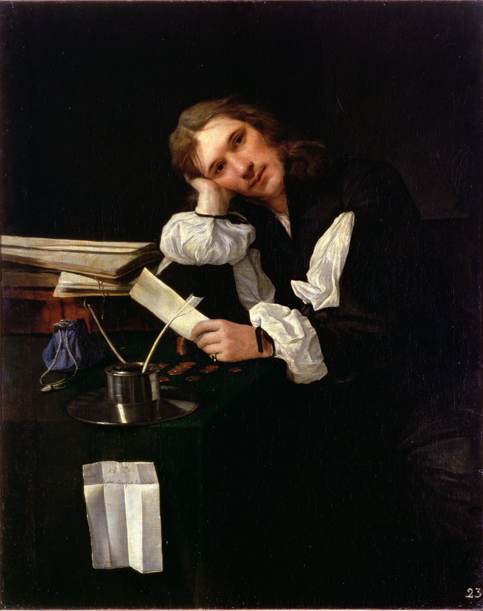 Autoportret, 1656 autorstwa Michael Sweerts