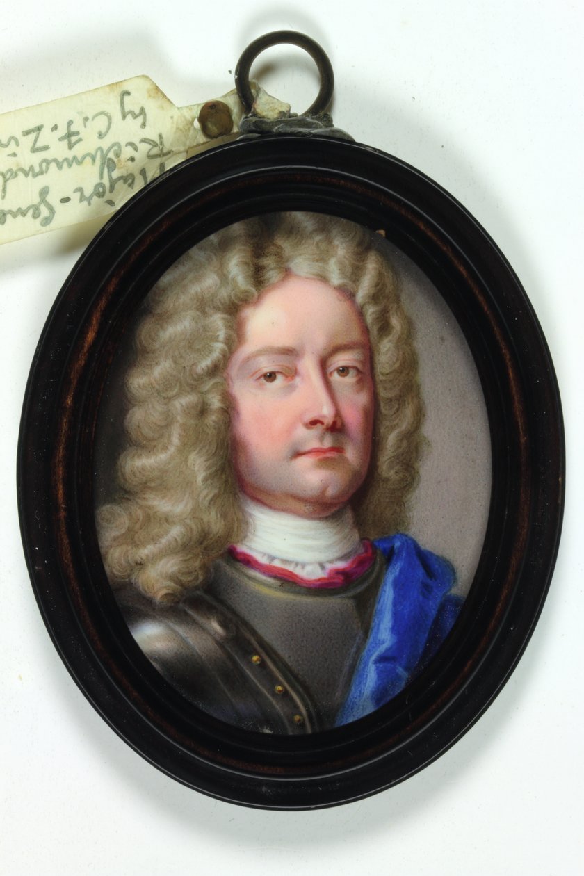 Generał dywizji John Richmond Webb (emalia) autorstwa Michael (after) Dahl