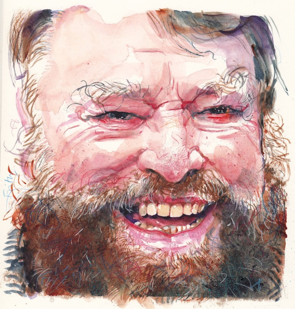 Brian Błogosławiony (akwarela) autorstwa Michael Frith