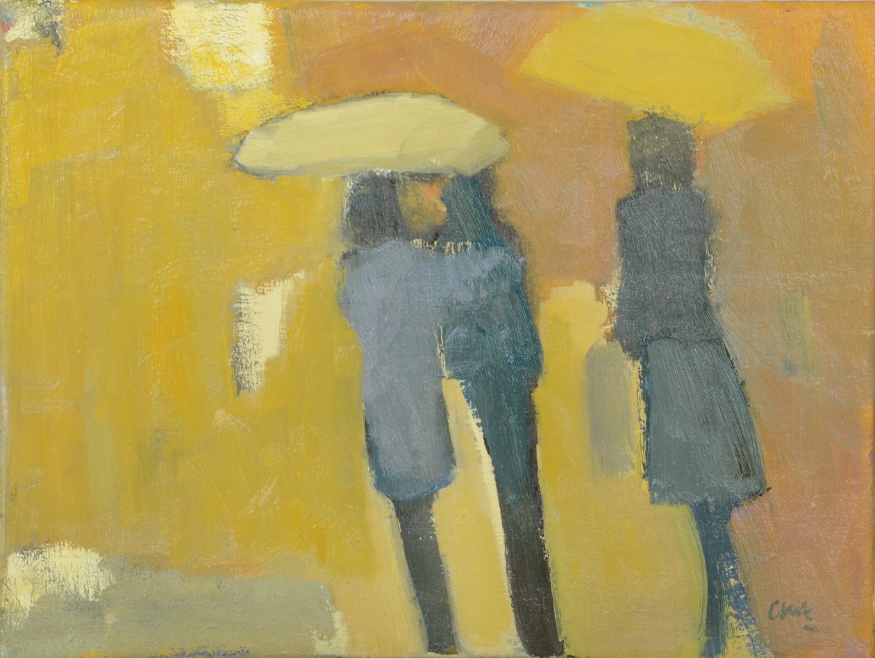 Paryż, październik, 2016 (olej na płótnie) autorstwa Michael G. Clark